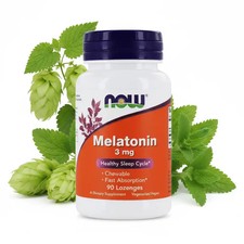 Now Foods, Sleep Support 3 mg, 90 Lutschtabletten