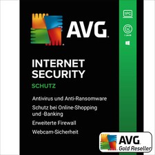 AVG Internet Security 2026 | 1PC 1 Jahr | Vollversion/Upgrade Promotion UE DE
