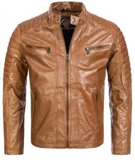 Lederjacke herren neu schwarz - lederjacke,