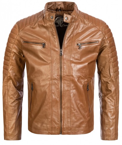Lederjacke herren neu schwarz - neu,