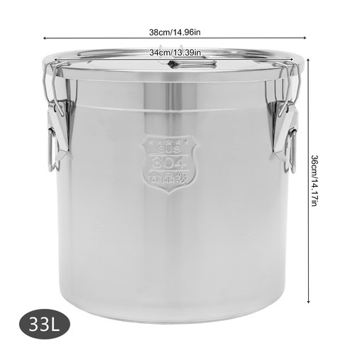 Liter 304 edelstahl - 33,
