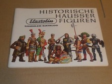 Alter Elastolin Katalog Historische Hausser Figuren 60 Seiten v. 1980 guter Zust