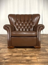 Chesterfield Ledersessel