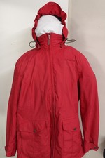 Schöffel Winterjacke Damen 40 rot Venturi Kapuze wasserdicht atmungsaktiv gebr.