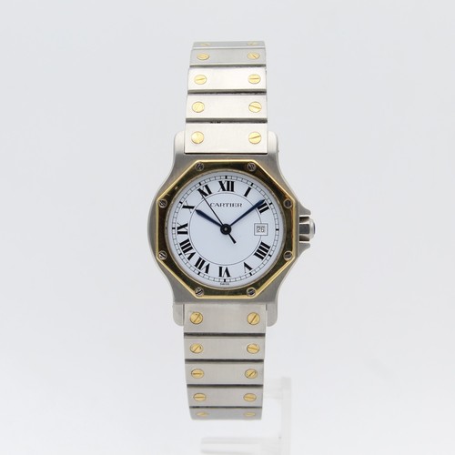 2865 cartier santos octagon - cartier,