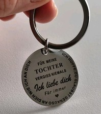 Schlüsselanhänger ich Liebe Dich Meine Tochter Geschenk Mitgebsel 