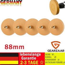 5 Folienradierer Aufkleber Entferner Radierscheibe Klebeentferner + Adapter 88mm