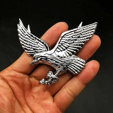 2pcs 3D Chrom Metall Adler