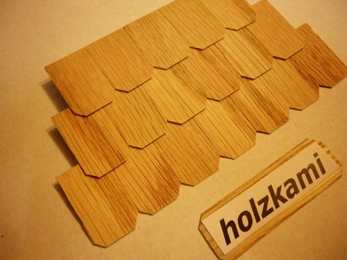 Dachschindeln holz roteiche - ,