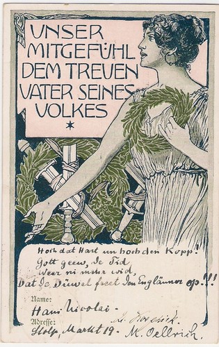 1900 angelburenkrieg postkarte - 1900,
