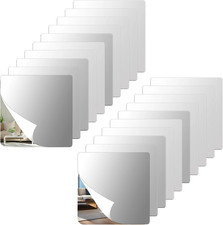 20 Stück Mini Acryl-Spiegel