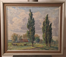 Waldemar Sewohl 1887 Rostock 1967 West Berlin Deutscher Maler Öl auf Leinwand