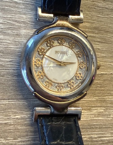 90s vintage fossil armband - 90s,