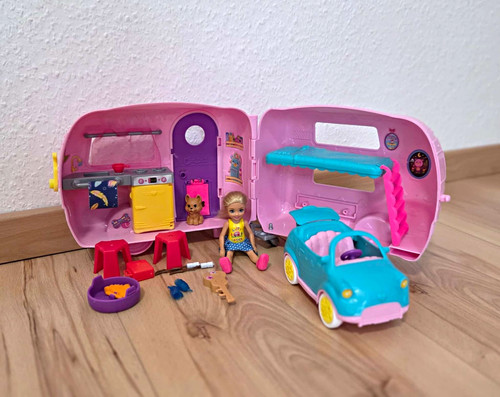 Barbie chelsea camper mit auto - barbie,