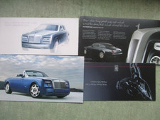 Rolls-Royce Phantom Drophead coupe Karten Vorstellung englisch Media information