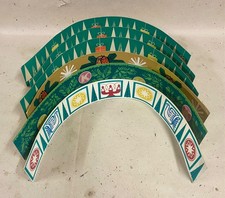 Alt Weihnachten / Dekoration - Streifen / Konsum DDR