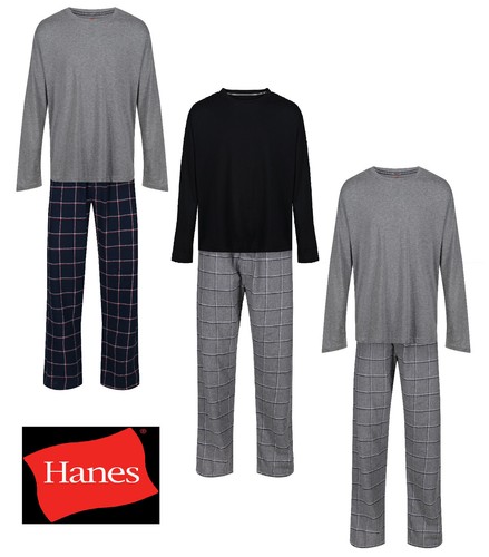 Herren pyjama hanes strick - herren,
