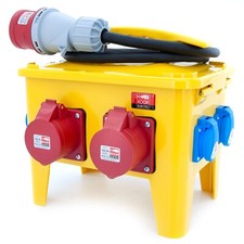 Baustellenverteiler-Box mit