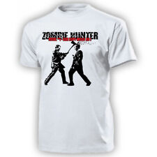 ZOMBIE HUNTER Prepper Apocalypse Virus Monster Jäger Überleben - T Shirt #17892