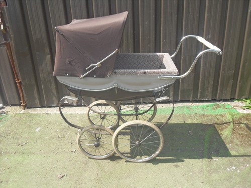 Puppenwagen vintage 60er - puppenwagen, /