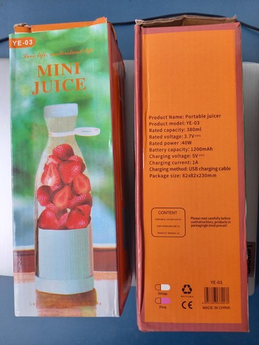 Akku smoothie mixer - smoothie,