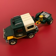 Playmobil 4206 Geländewagen / Anhänger / Förster und Hund Wie Neu aus Sammlung 