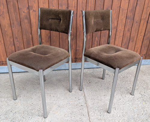 Designer stuhl vintage chrom - stuhl,