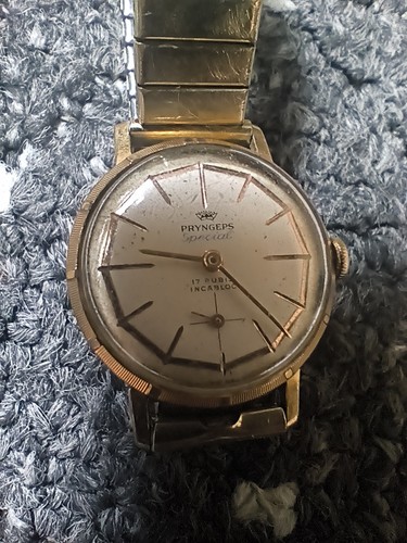 Pryngeps incabloc vintage uhr - vintage,
