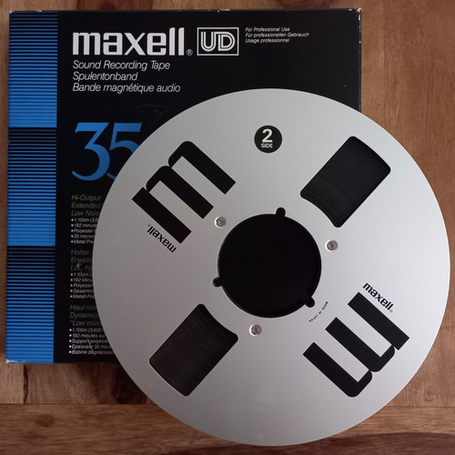 Tonbandspule maxell 5 - maxell, 26,5