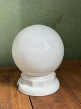 Keramik Leuchte Deckenlampe rund kugel Werkstattlampe Werkstatt Bauhaus