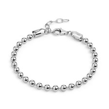 Kugelarmband 925 Silber Damen