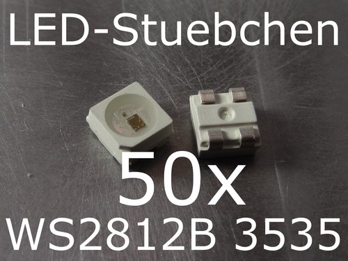 50x ws2812b mini 3535 rgb - rgb, led