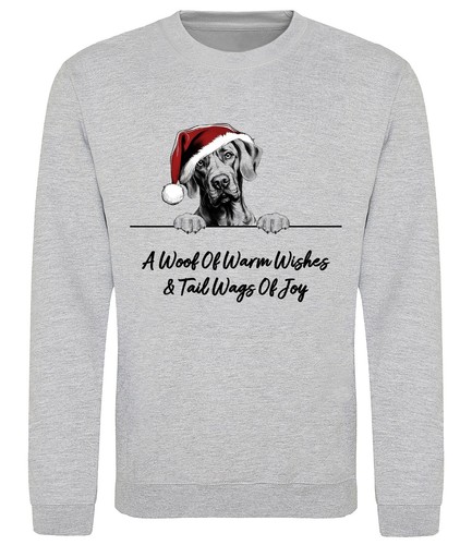 Weimaraner weihnachten hund - weimaraner,