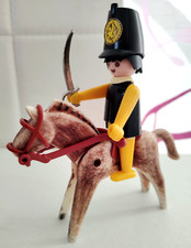 Playmobil ® SOLDAT OFFIZIER Brite Garde mit Pferd 1974 selten Konvolut 21