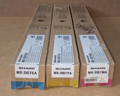 Stück original sharp toner - 3,