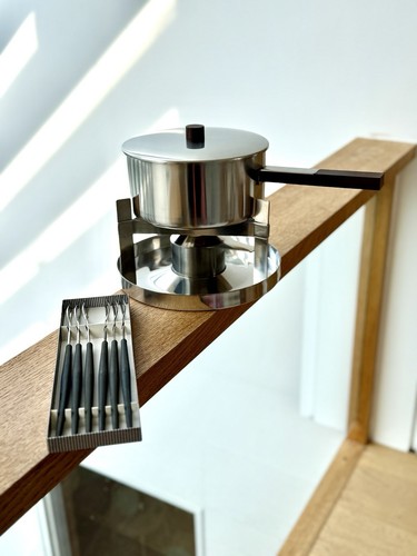 Dänisches edelstahl fondue - dänisches,