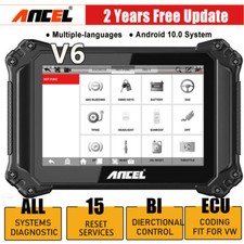 ANCEL V6 OBD2 Diagnosegerät Alle System Auto Fehlerauslesegerät TPMS Fit Für BMW