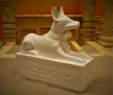 Ägypten Gottes Figur Anubis
