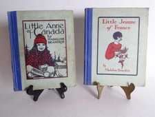 Madline Brandeis Little Anne of Canada 1931 & Little Jeanne of France Grosset