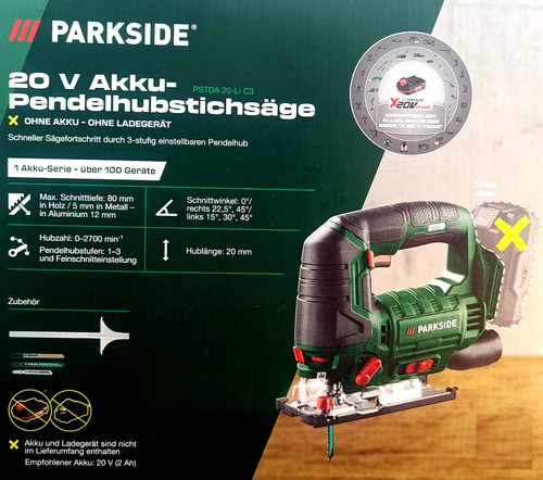 Parkside pstda c3 - pstda, 20-li