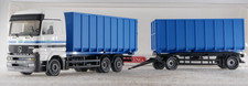Wiking 1:87 LKW A.S.S Mercedes MB Actros Meiller Abrollkipper Lastzug 672 40 OVP