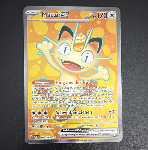 Pokémon tcg mauzi 107 088 - mauzi, ex