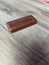 Kupferbarren. Wertanlage, Handgegossen, Kupfer, Euro, Barren 