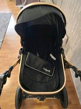 Kinderwagen BAMBIMO 3in1 Kinderwagen & Buggy, Alu-Rahmen, Babywanne & Buggy,