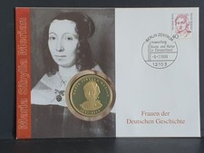 Numisbrief Maria Sibylla Merian Forscherin Medaille PP Proof 