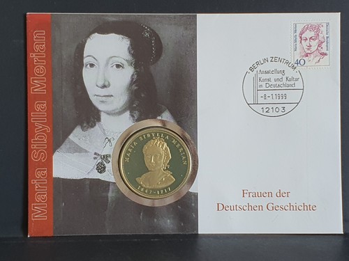 Numisbrief maria sibylla - numisbrief,