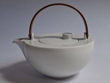 Porzellan teekanne mit - porzellan, -teekanne