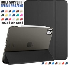 Leder Magnet Smart Stand Case für iPad Pro 11 Zoll M4 5. Generation 2024