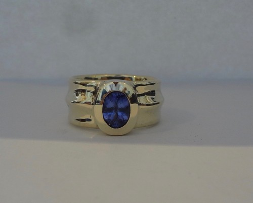 Top tansanit ring - top,