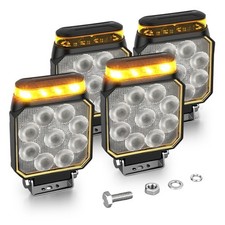 4X LED Arbeitsscheinwerfer